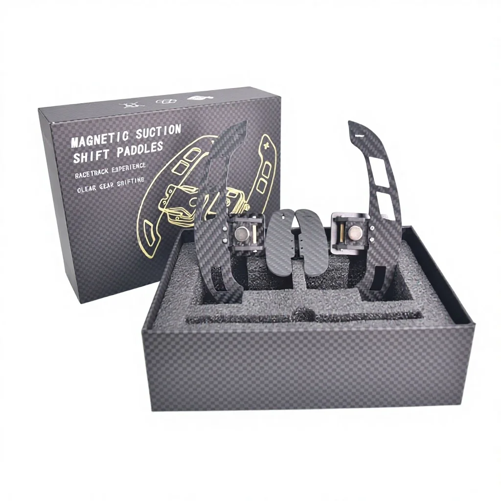 Newly Upgraded Carbon Fiber Magnetic Shift Paddles Enhance Driving Experience Suitable For Hyundai