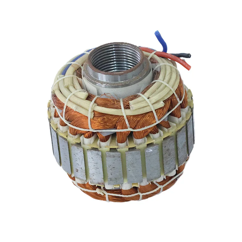 High Quality CXK Changzhou Made Alternator Stator Coil Assembly Latest OD92 ID45 SLOT12 for Mixers Low Price Motor Accessory.