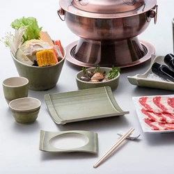 Best selling Japanese Mug Restaurant Catering Tableware Black Melamine Tea Cup