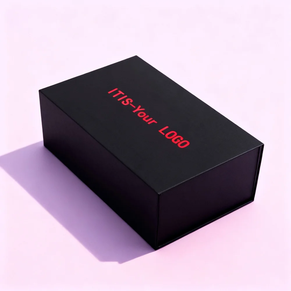 Caja de Cámara de Seguridad de Lujo | Estuche Plegable Magnético Personalizado con Papel Recubierto | Embalaje Mini para Hogar Inteligente con Protección de Espuma