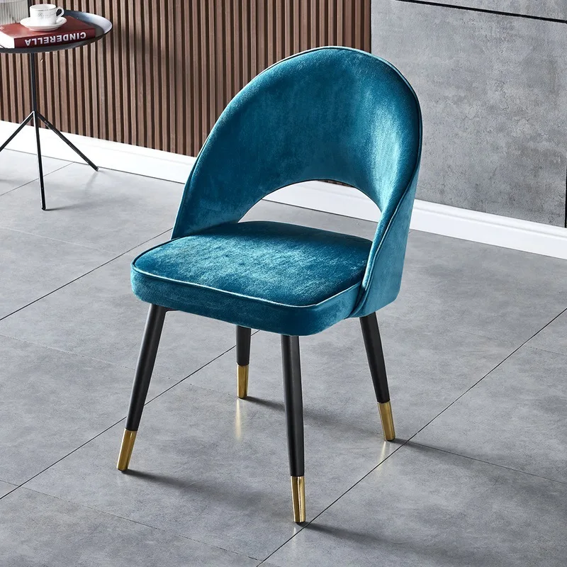 Хэбэй Minghao оптовая продажа современный новый дизайн подлокотник ножки из нержавеющей стали комфортный тканевый стул в скандинавском