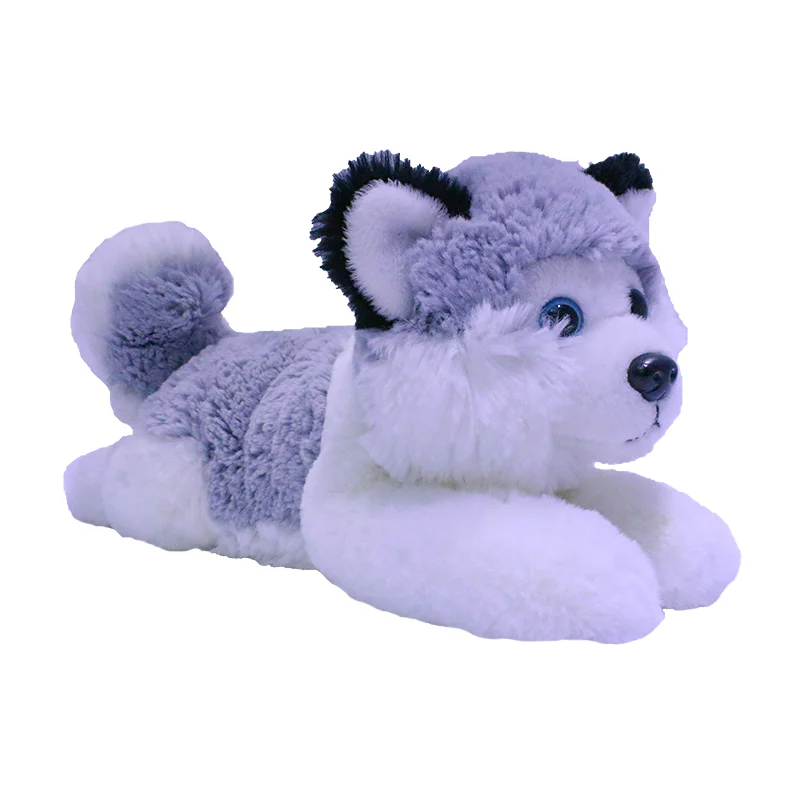 Рекламная мягкая плюшевая Мягкая Реалистичная милая собака игрушка для