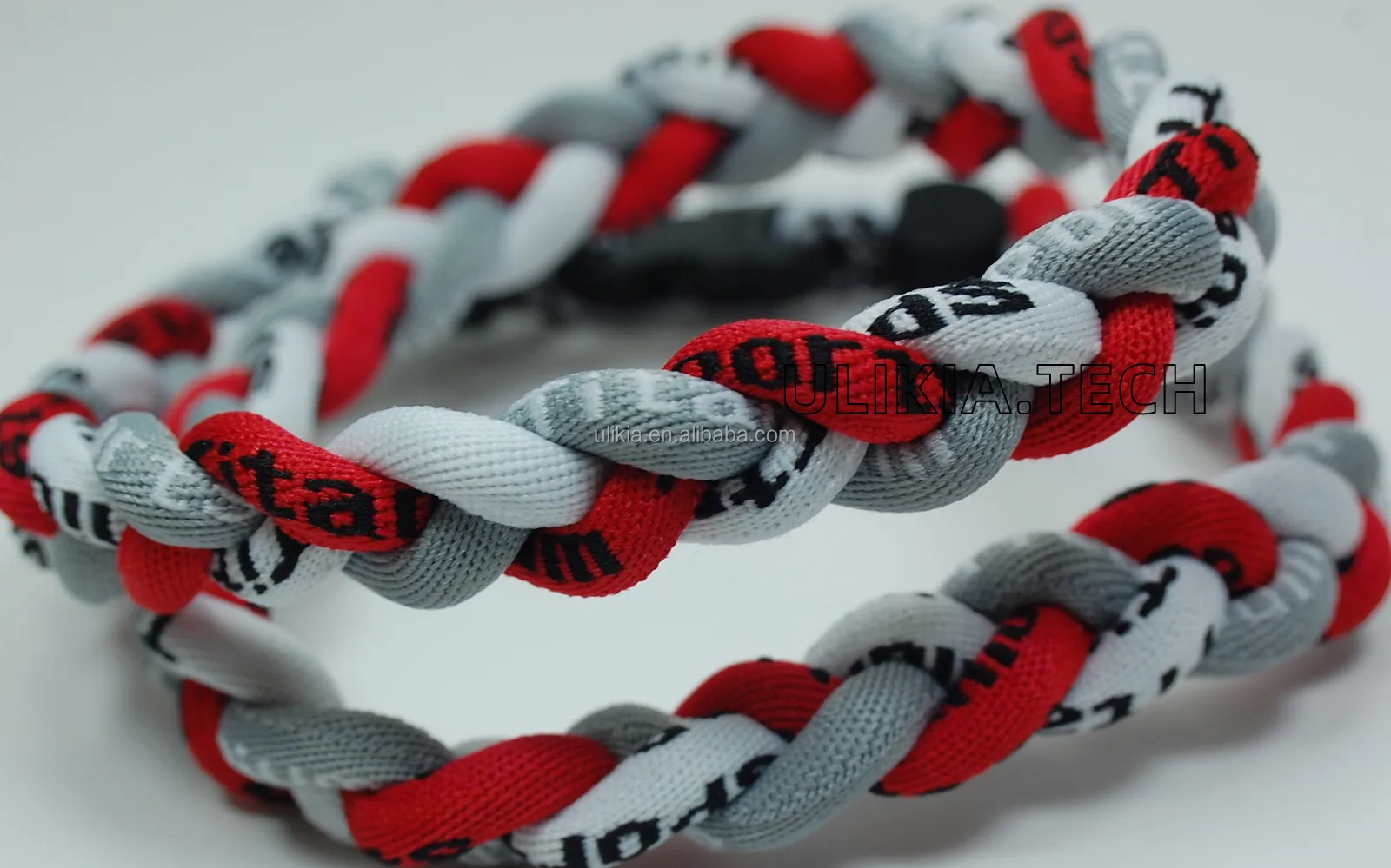 3 Rope Braided Tornado Titanium Sport Baseball Necklace Buy Titanium