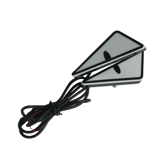 Modified Accessories Led Motorcycle Rearview Mirror Lamp Mini Lens Strobe Lights Warning Lamp