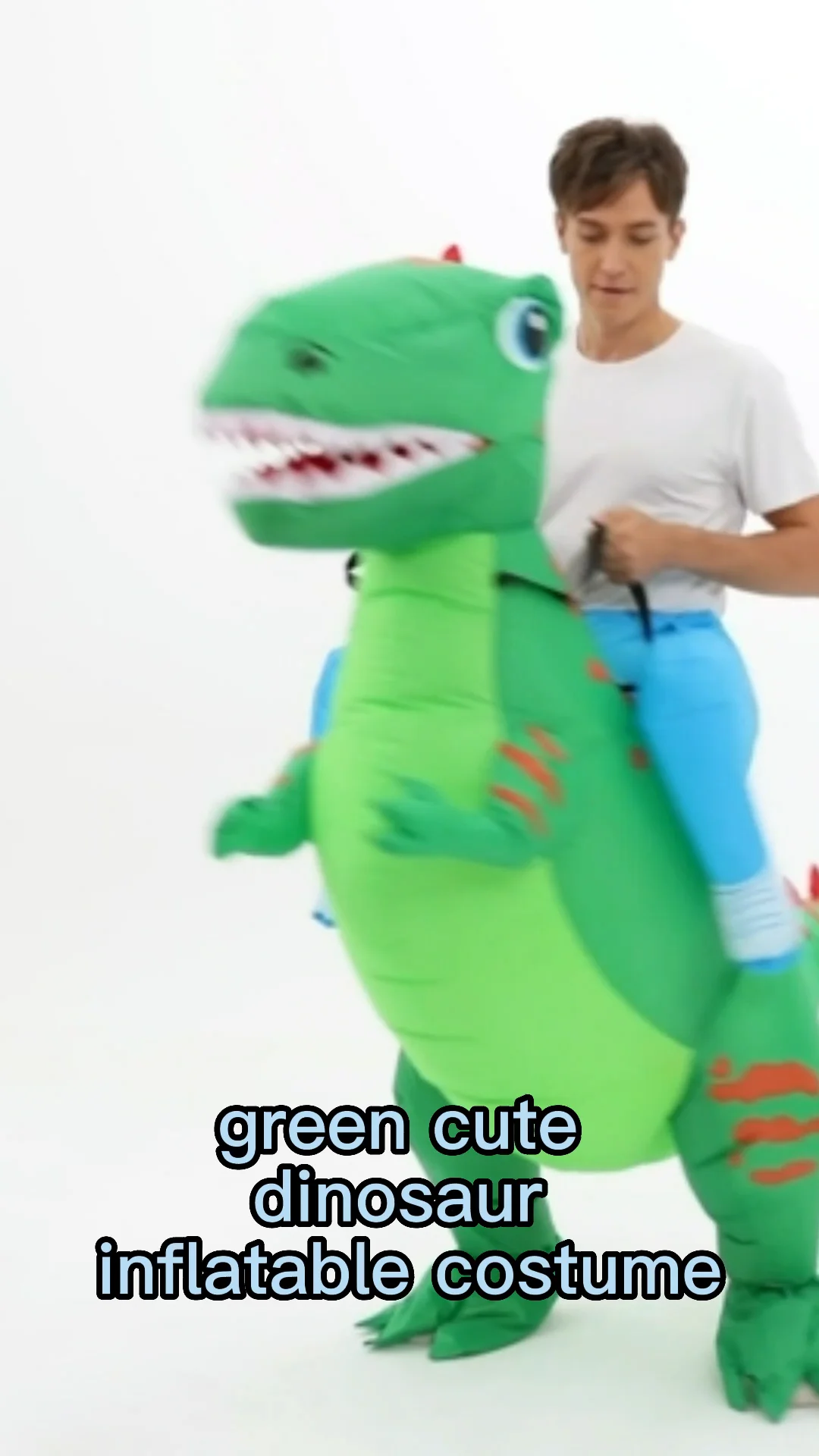 Wholesale Halloween Funny Party Inflate Suit Adult T Rex Inflatable