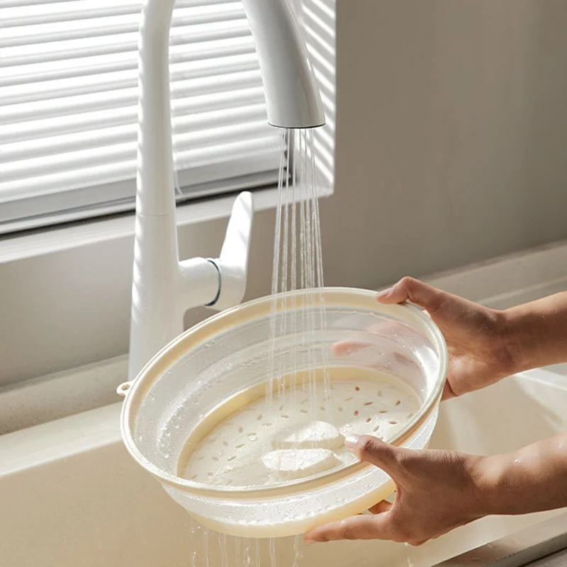Custom Vented Collapsible Splatter Guard Dish Plate Lid Heat Resistant Microwave Splatter Cover