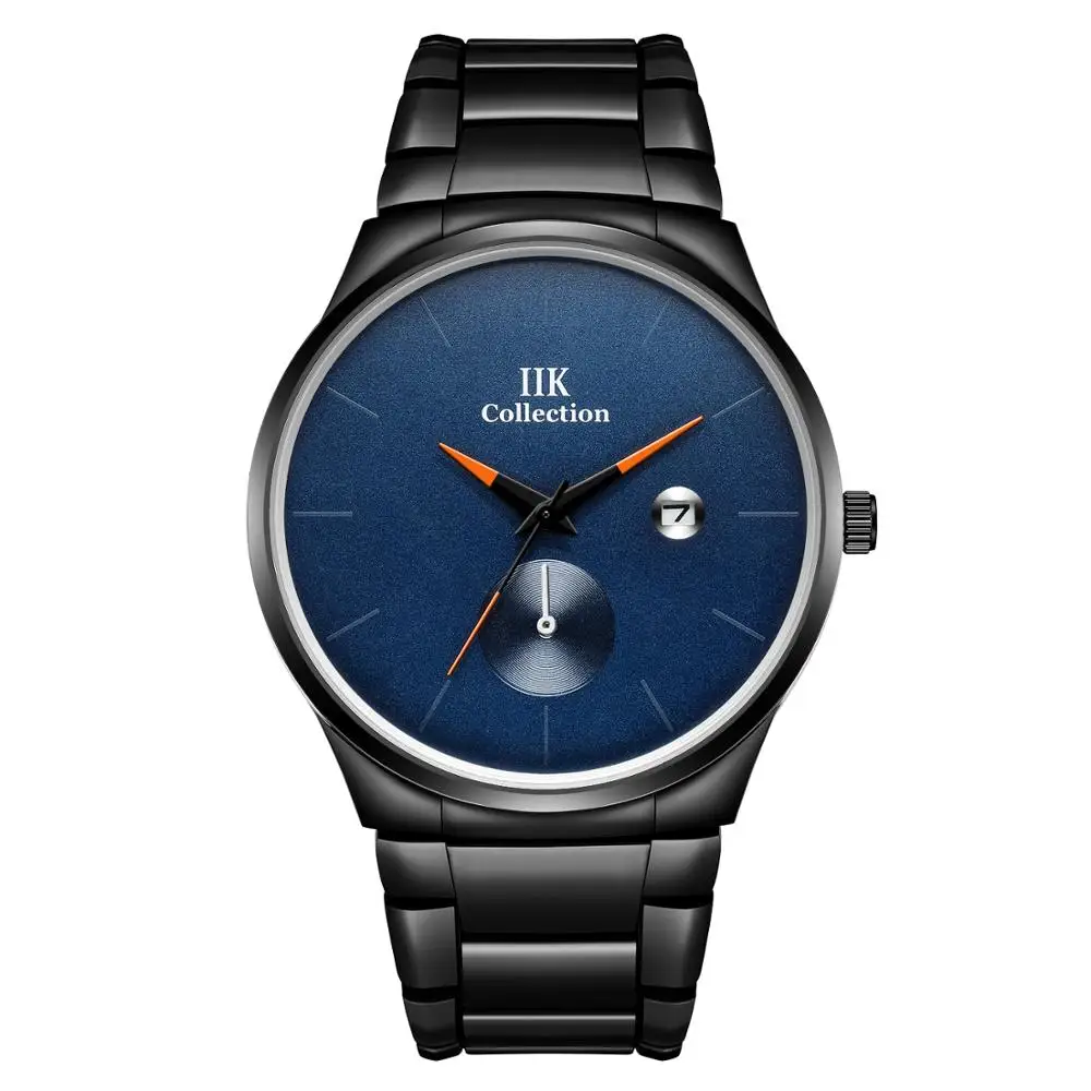 Iik collection black luxury a555 watch best sale