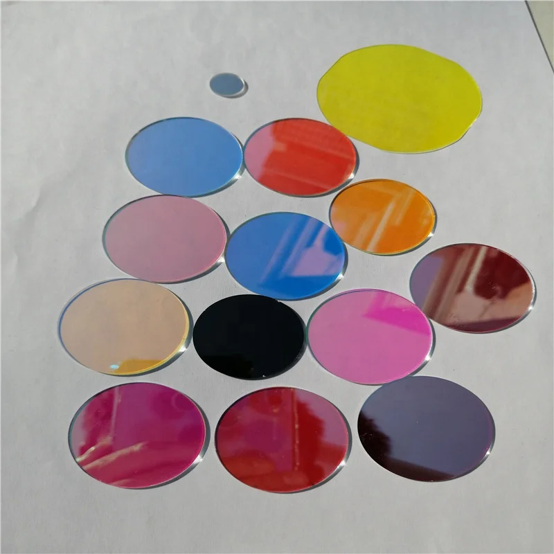 customized size borosilicate dichroic glass mirror