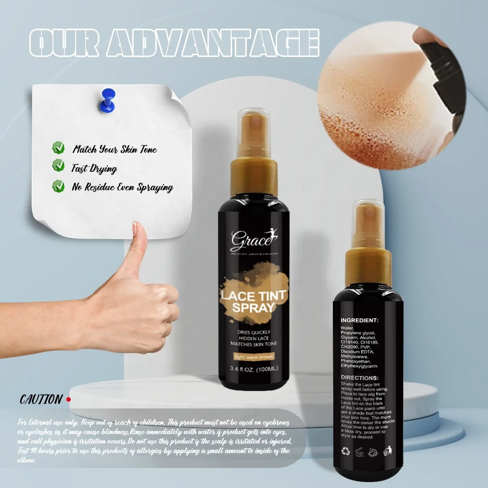 Wig Lace Frontal Tint Products Tinted Lace Mousse - Main Image