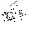 Black - Porcelain Seed Beads
