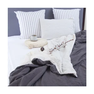 Organic Flax Linen Bed Sheets Comforter Sets Comfortable Bedding Sets Bed Linen