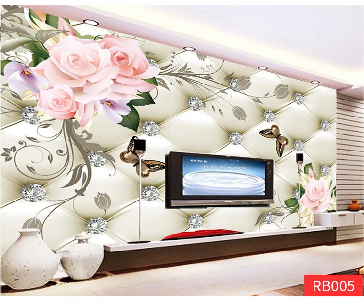 Printable Customized Soft Bag Jointless 3d Mural Wallpaper Background ...
