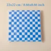 Blue 8.6x8.6 inch