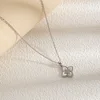 silver necklace
