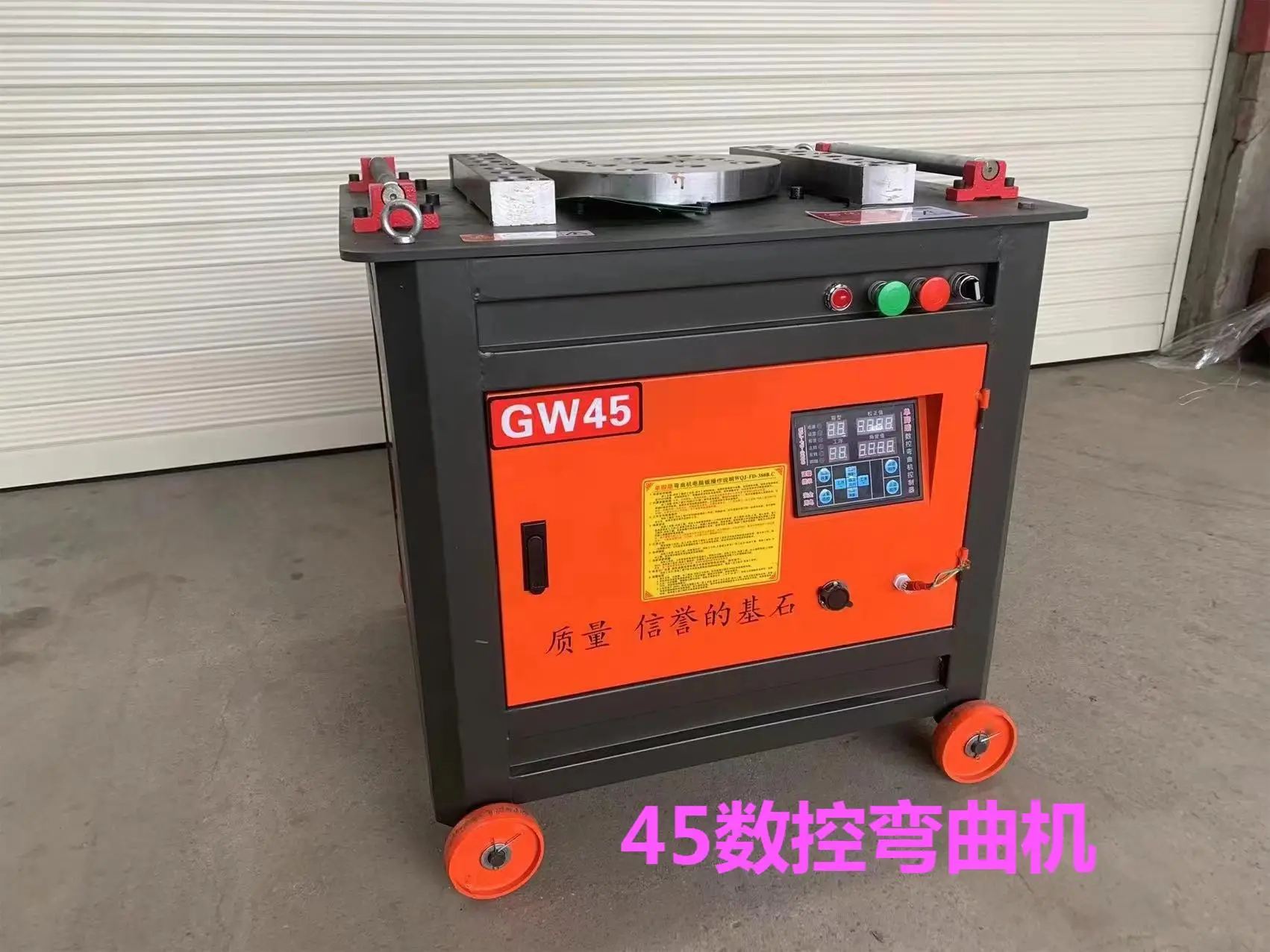 Heavy-Duty 40C and 50 CNC Steel Bar Bending Machine Iron Rod Circle Bender Manual Rebar Bender for Construction Industries