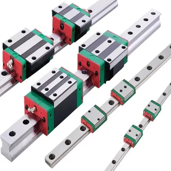 HIWIN HGR15 HGR20 HGR25 HGR30 HGR 45 HGR65 HGH20C Precise Linear Guide Rail and Block Slider Carriage
