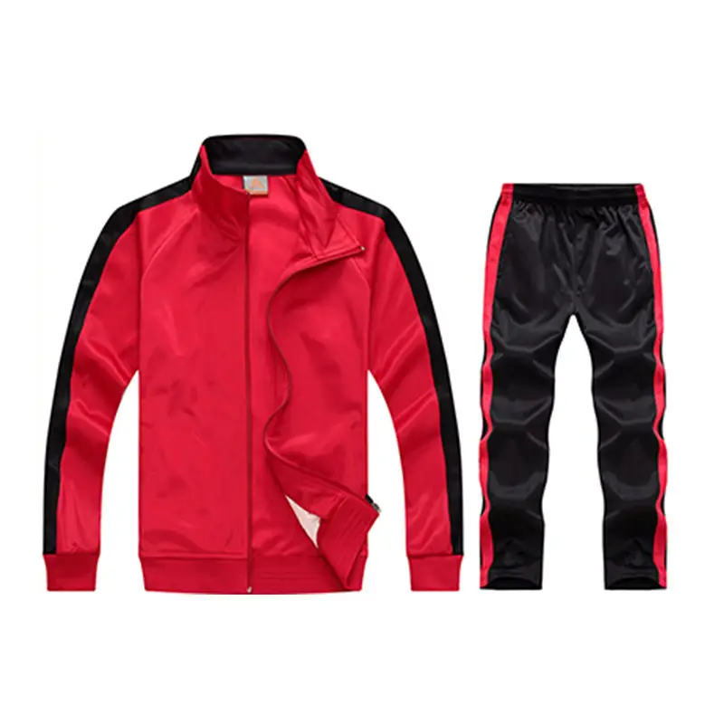 Custom New Design Casual Stylish Plain Mens Cheap Sport Gym Track Suit ...