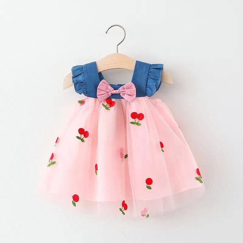 Hot sale baby girls puffy dresses infant baby girl dress princess dresses for toddlers Alibaba