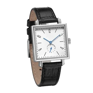 Factory Custom Fashion Women's Wristwatch Sapphire Crystal Minimalist Clock Analog Square Quartz Ladies Watches