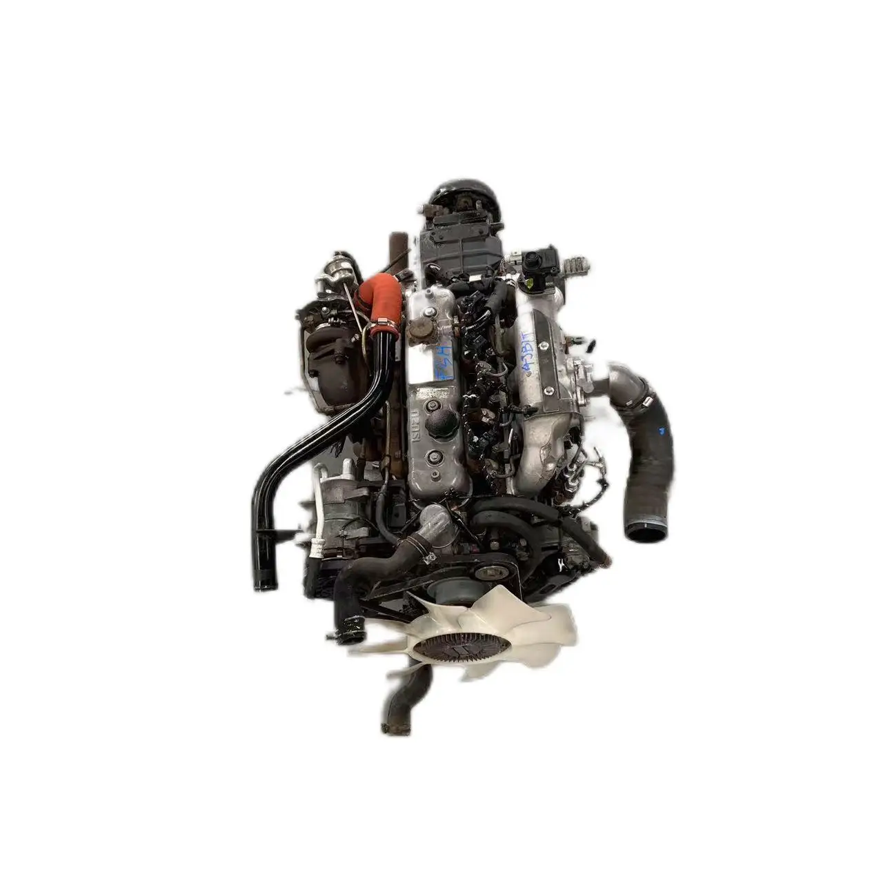4JB1T Euro 4 Direct Injection Used Diesel Engine for Isuzu Light Trucks