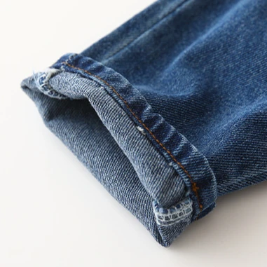 Горячая распродажа 2021, детские джинсовые брюки lyc-4212, длинные джинсовые брюки для мальчиков, повседневные брюки на весну и осень, детская одежда для ползания для девочек