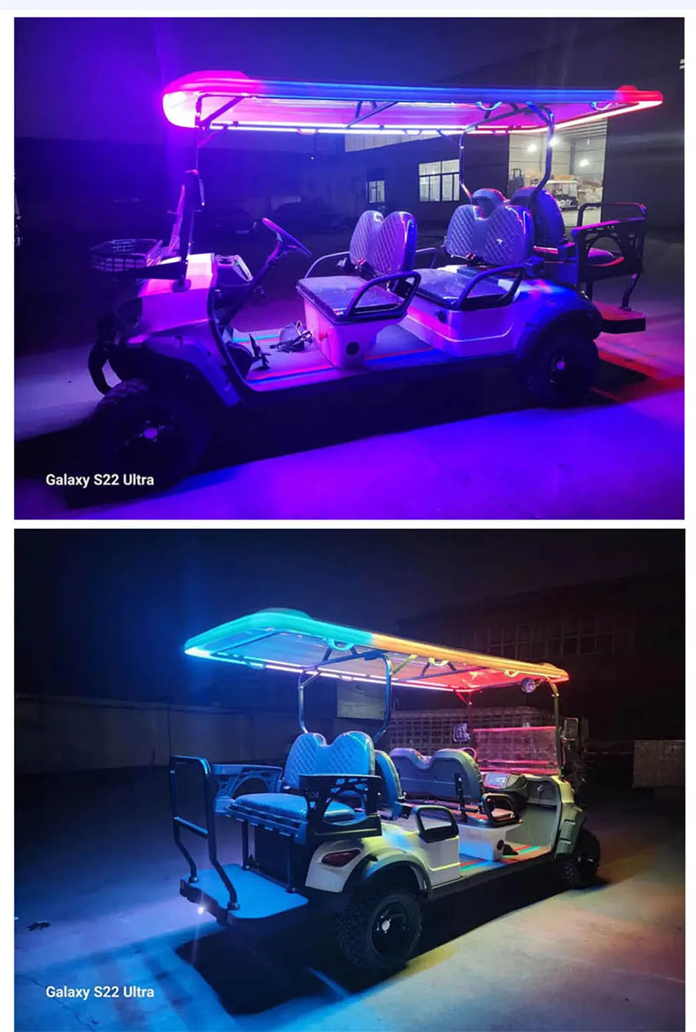 4 Seaters Electric Golf Cart Vehicles Electric Club Car Sightseeing Bus