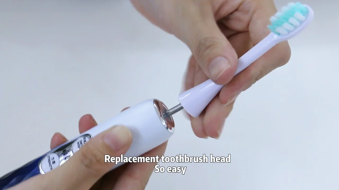 Dycrol New Design Ultra Sonic Electric Tooth Brush Wholesale 6 Cleaning Modes Travel Smart