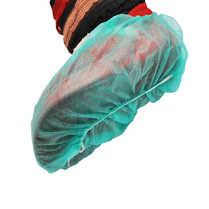 Одноразовая двойная эластичная крышка для ног ручной работы PE/CPE/PP