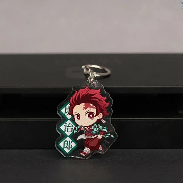 Aurabeam Portachiavi Tanjiro Seduto – Demon Slayer – Anime Giapponese – Multicolore - 3