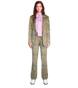 French Romantic Jacquard Trench Coat High-Density Brocade Single Breasted Closure Plus Size Thick Autumn Winter Blazers Suit