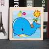 Puzzle 9 pezzi di piccola dimensione balena