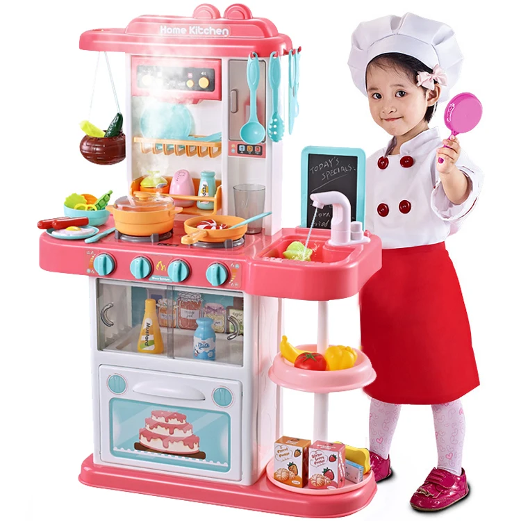 Kids Kitchen Set Toy Pretend Spielen Kochs piel Spray Kinder Kuchen spielzeug Alibaba