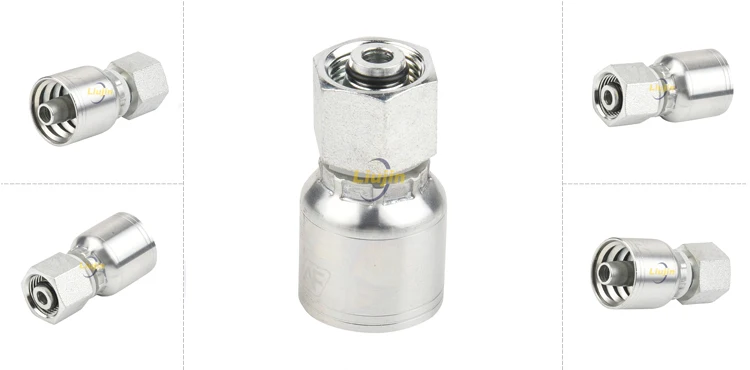 Hydraulic hose and fitting factory supply wholesales customized hydraulic union one piece fitting