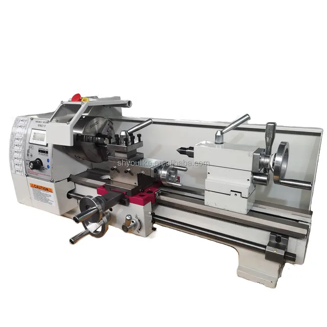 The Latest  1100W brushless WM210V Bench lathe machine Mini Metal Lathe Machine 8" X 16"/24"/32"