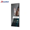 Wall mounted fitness mirror