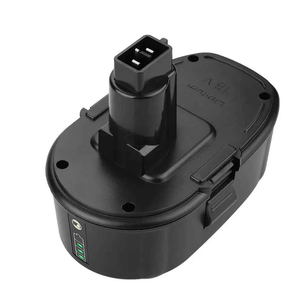 
Высококачественная запасная NiMH аккумуляторная батарея 18 в 90 Вт/ч для дрели Dewalt с китайского завода 