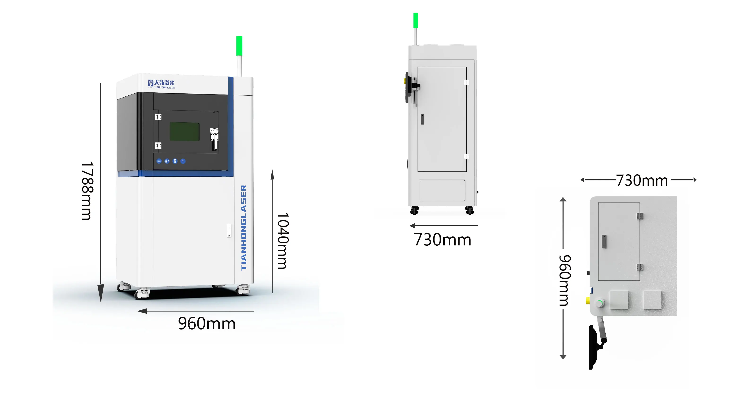 Tianhong Desktop Carbon Metal 3D Printer Machine TH-M150 Binder Jetting 3D Metal Printer with 1-Year Warranty