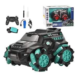 ITTL 2.4GHz 4-Channel App-Controlled Remote Control Drifting Racing Car Light Stunt Features Indoor-Outdoor Use USB Cable Kids