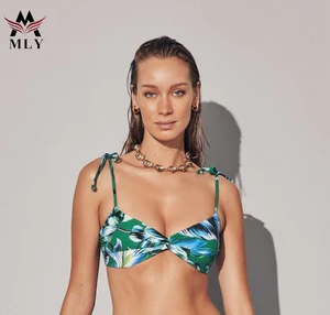 MLY Designer Bathing Suit High Wasted Bikini Ladies Swimwear