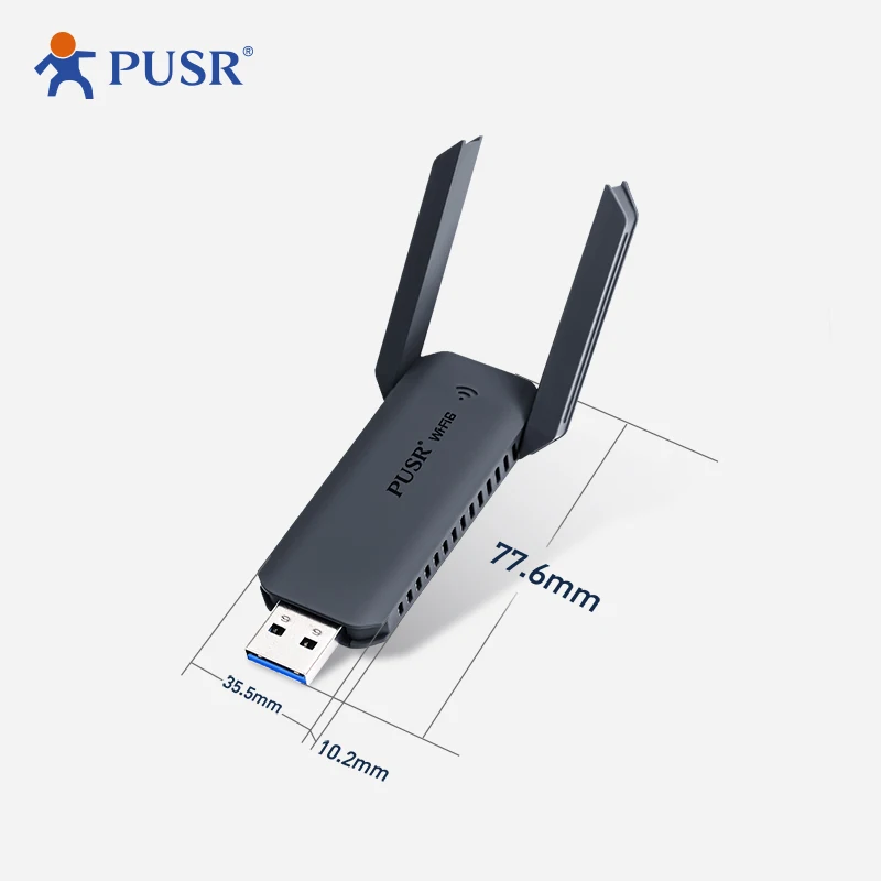 USR WiFi6 USB сетевой адаптер Поддержка 2 4G и 5G USB3.0 двухдиапазонный