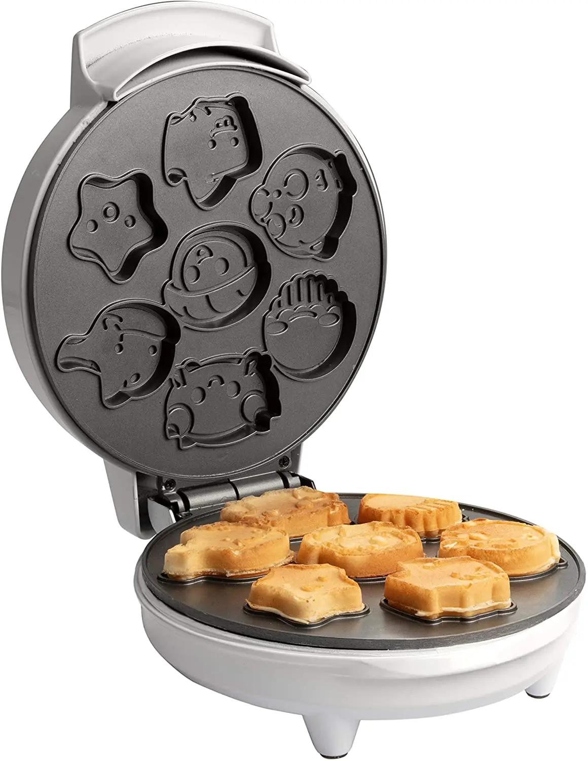 cucinapro animal mini waffle maker makes 7 fun