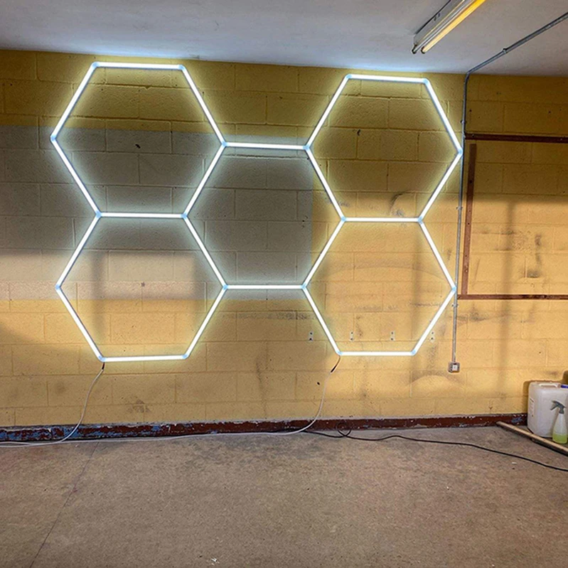Hexagonal Led Light Hexagon Lights Ceiling 5 Grid Hexagon Led Light