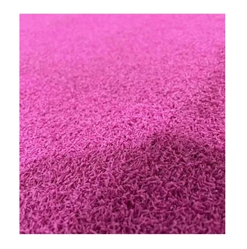 Customized Black Purple Bule Pink Lawn Synthetic Sports Flooring And Artificial Grass Carpet Outdoor Football Artificial Turf