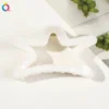 Estrella de silicona blanda 9cm-Blanco-109