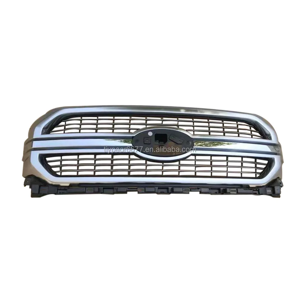 product tiypeor front grille for ford f 150 2021 2022  front grille chrome plating engine hood  front bumper upper grille-3