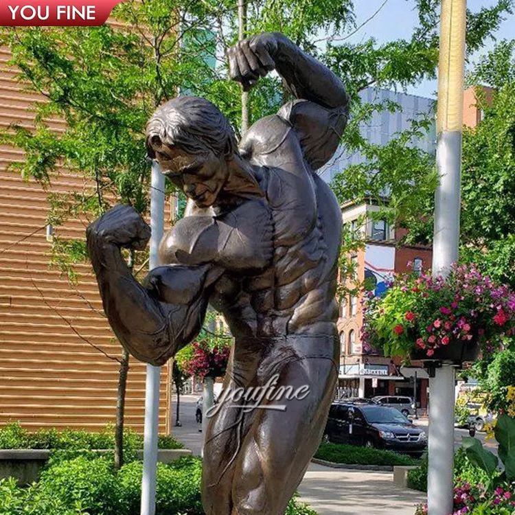 ガーデンジムデコレーションボディビルダーマッスルマンシュワルツェ