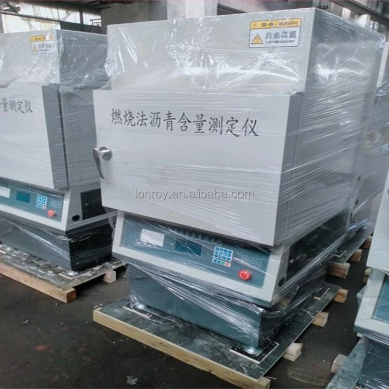 ASTM D6307 AASHTO Combustion Method Asphalt Content Analyzer TP 53 Asphalt Content Testing Machine