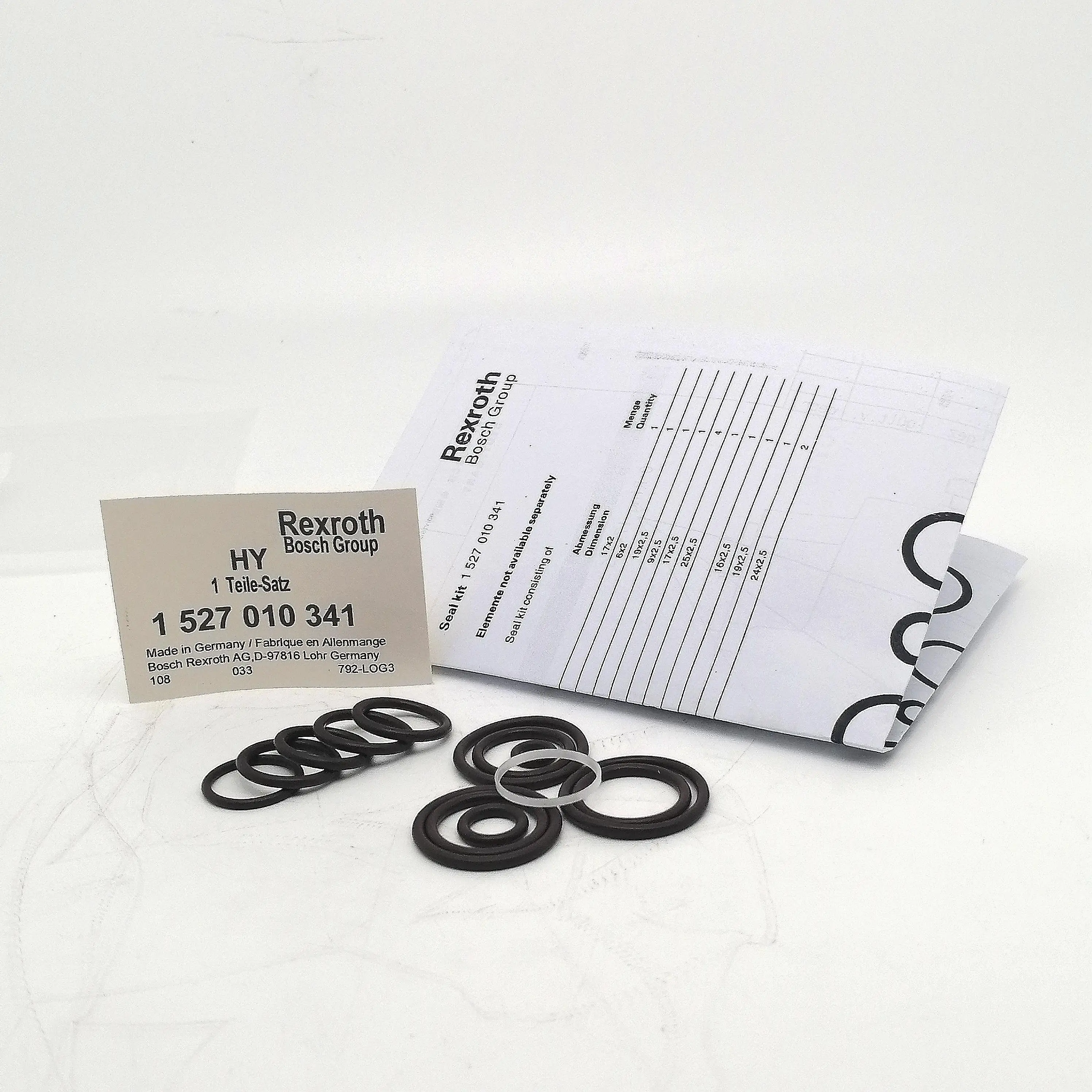 Newgate Forklift Spare parts set of seals 0009629016 1527010341 Seal Assembly Repair Kit for Linde Forklift Spare Parts details