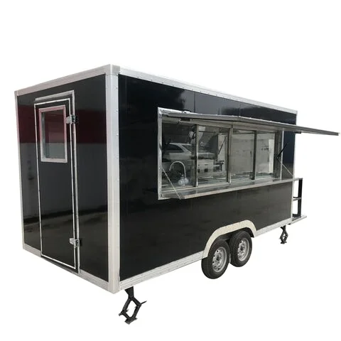 Mobile Pizza Oven Food Truck Commercial Concession Trailer Fully ...