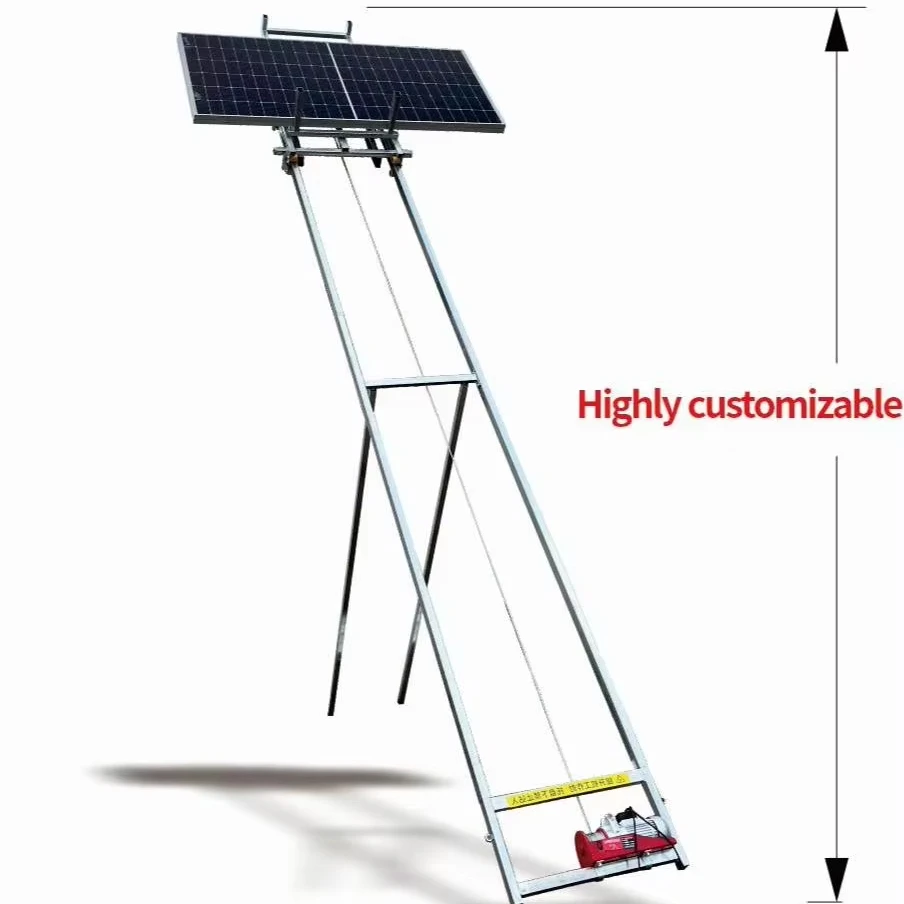 Electric Ladder Lift Solar Panel Ladder Electric Hoist